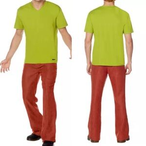 Scooby Doo Shaggy Halloween Costume. Includes Pants and shirt. Sz XL